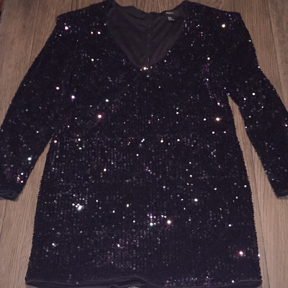 Sequence plus size dress